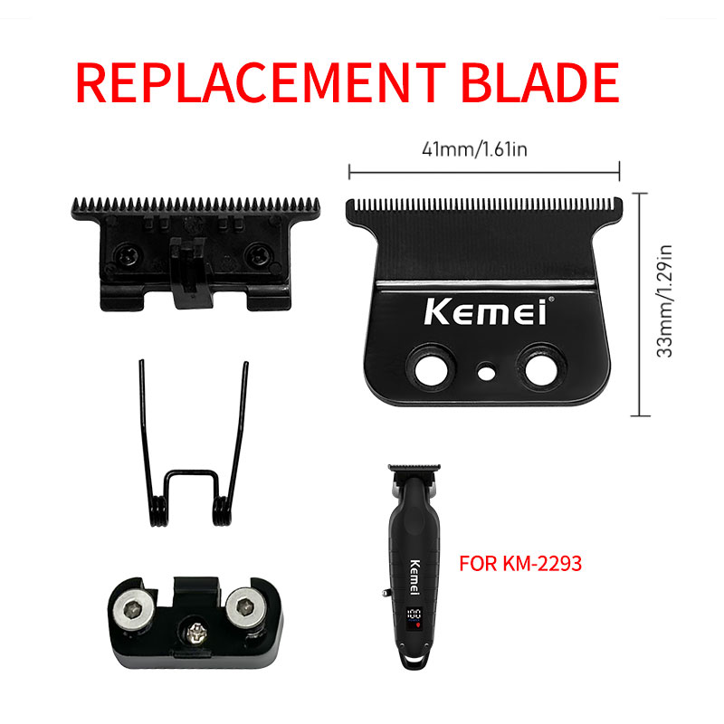 Electric Pruning Shears Replacement Blade - ใบมีดตัดผม Kemei KM-2293 ของแท้ ใบมีดเปลี่ยนสำหรับเครื่องตัดผม หัวตัดผม
