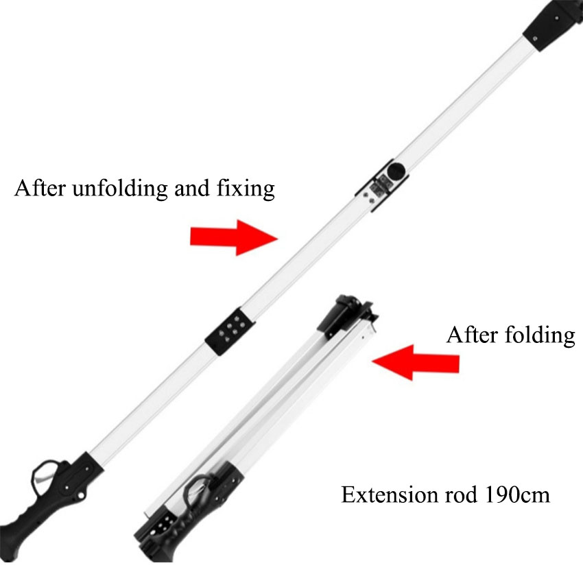 Electric Pruner With Extension Pole - 0.8 M/1.3 M/1.9 M High Reach