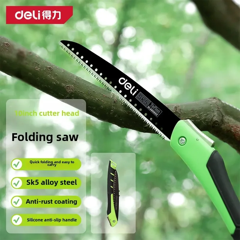 Pruning Saw Folding Hand Saw Tree - เลื่อยพับมือเลื่อยตัดแต่งกิ่งแบบพกพาสวนเลื่อย Triple ตัดฟัน, เหมาะสําหรับตัดต้นไม้ตัด Camping สวนการล่าสัตว์