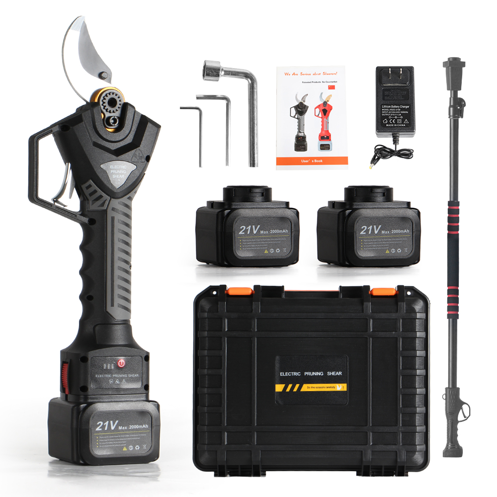 กรรไกรตัดกิ่งไฟฟ้า 21V, มอเตอร - Electric Pruner With Extension Pole บทวิจารณ์และราคา