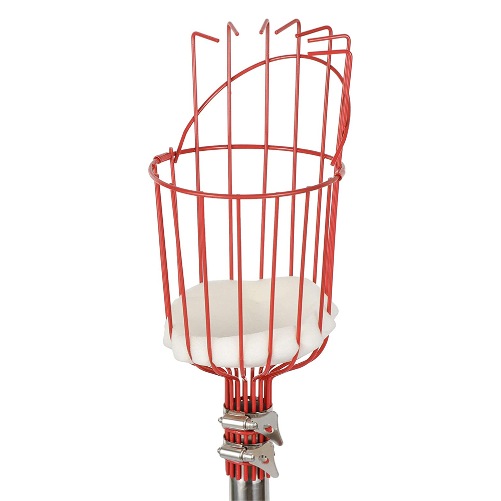 ตะกร้าเก็บผลไม้แบบมีด้ามจับสแต - Fruit Picker Basket Telescopic Pole บทวิจารณ์และราคา