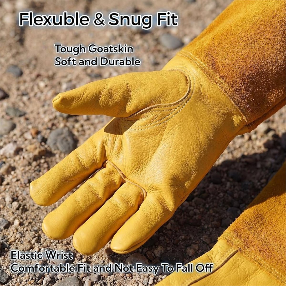 ถุงมือทำสวนกันหนามสำหรับผู้หญิ - Gardening Gloves Thorn Proof Leather บทวิจารณ์และราคา