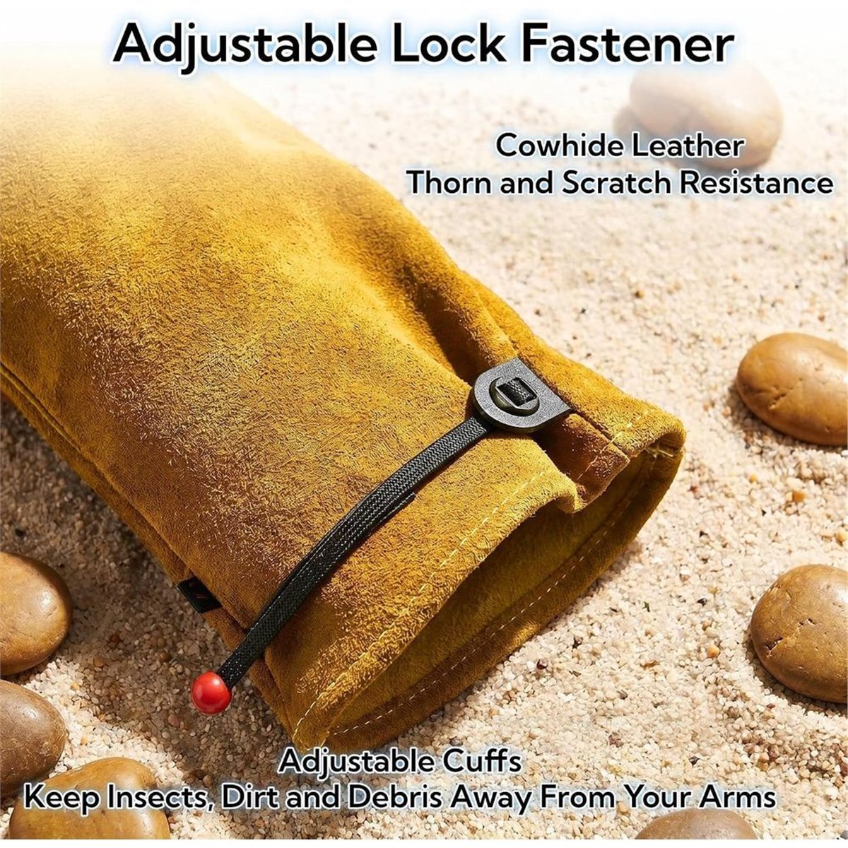 ถุงมือทำสวนกันหนามสำหรับผู้หญิ - Gardening Gloves Thorn Proof Leather บทวิจารณ์และราคา