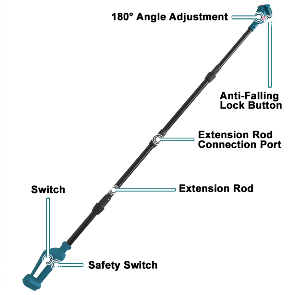 เสาต่อไฟฟ้า PATUOPRO สำหรับกรร - Electric Pruner With Extension Pole บทวิจารณ์และราคา