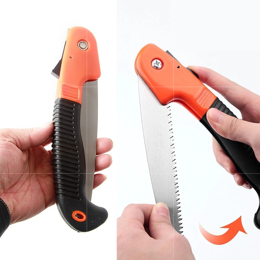 เลื่อยพับแบบพกพา, เครื่องมืออเ - Pruning Saw Folding Hand Saw Tree บทวิจารณ์และราคา