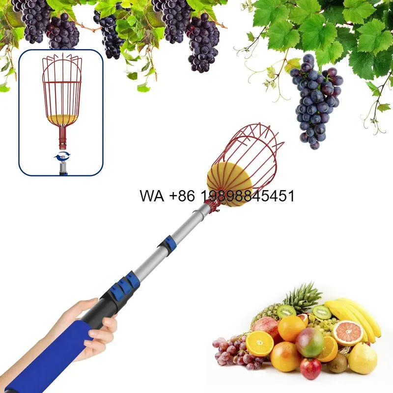 Wmwmnu ไม้เก็บผลไม้แบบยืดหดได้ - Fruit Picker Basket Telescopic Pole บทวิจารณ์และราคา