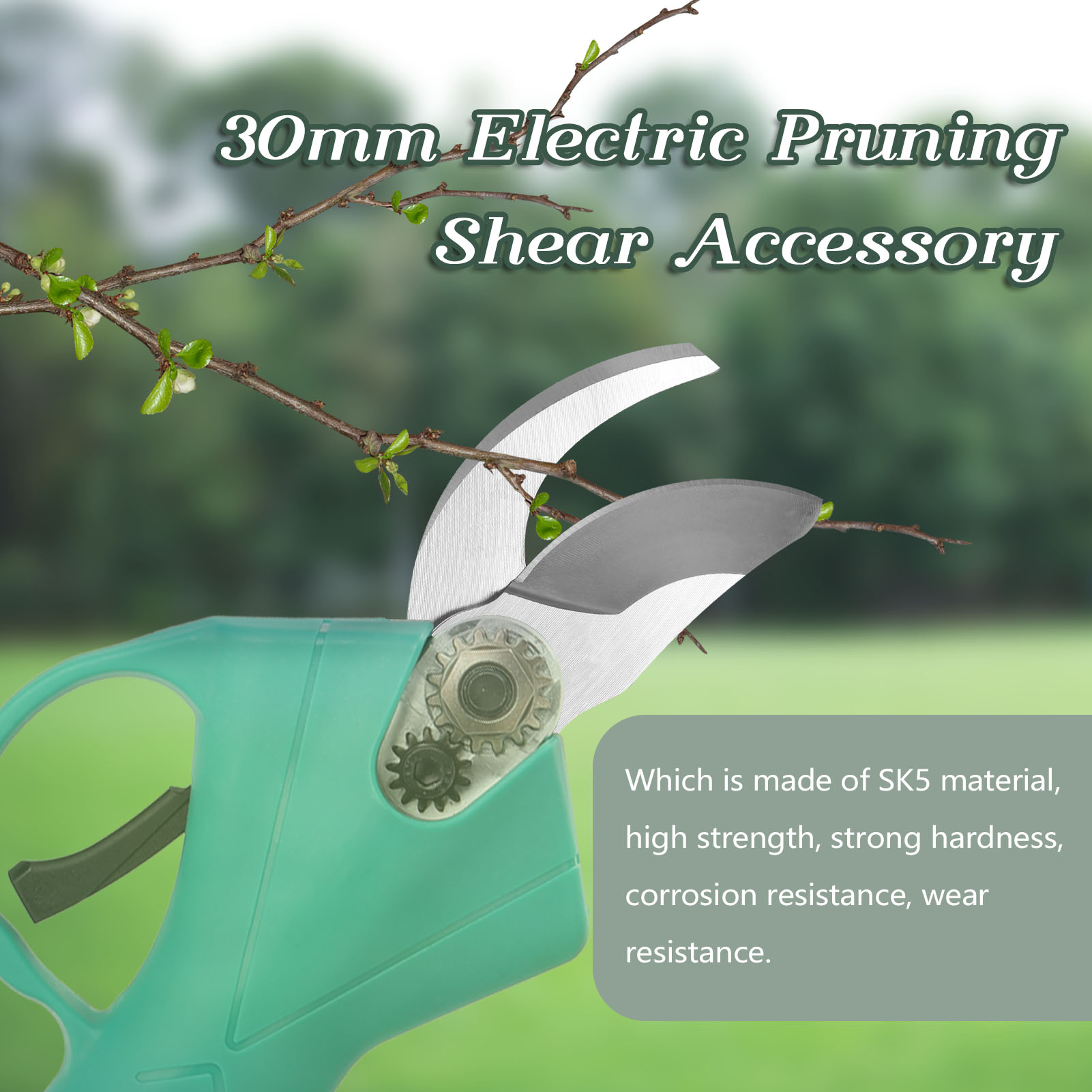 ใบมีดตัดแต่งกิ่งไฟฟ้าไร้สายขนา - Cordless Electric Pruning Shears 30Mm บทวิจารณ์และราคา