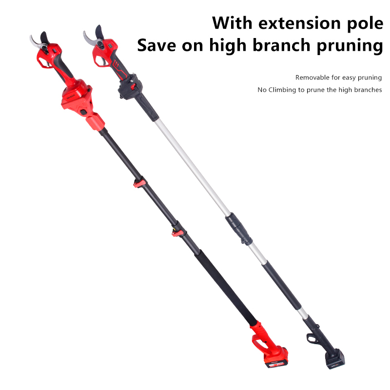กรรไกรตัดแต่งกิ่งไร้สายไฟฟ้าสำ - Electric Pruner With Extension Pole บทวิจารณ์และราคา