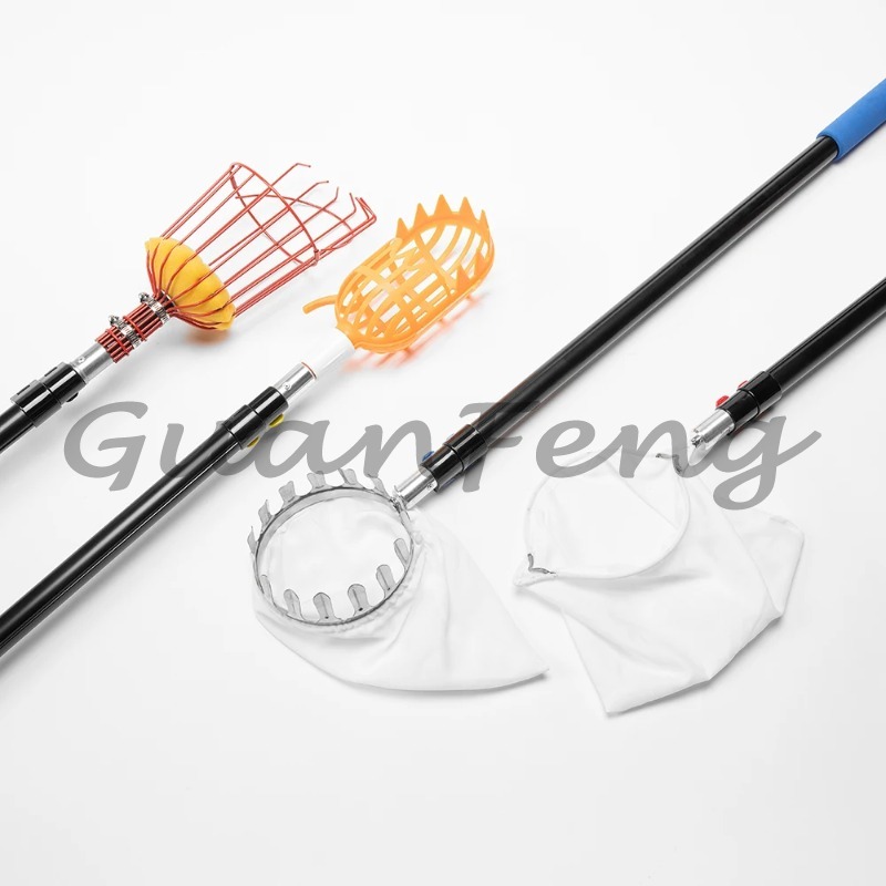 เสาเก็บผลไม้แบบยืดหดได้ อลูมิเ - Fruit Picker Basket Telescopic Pole บทวิจารณ์และราคา