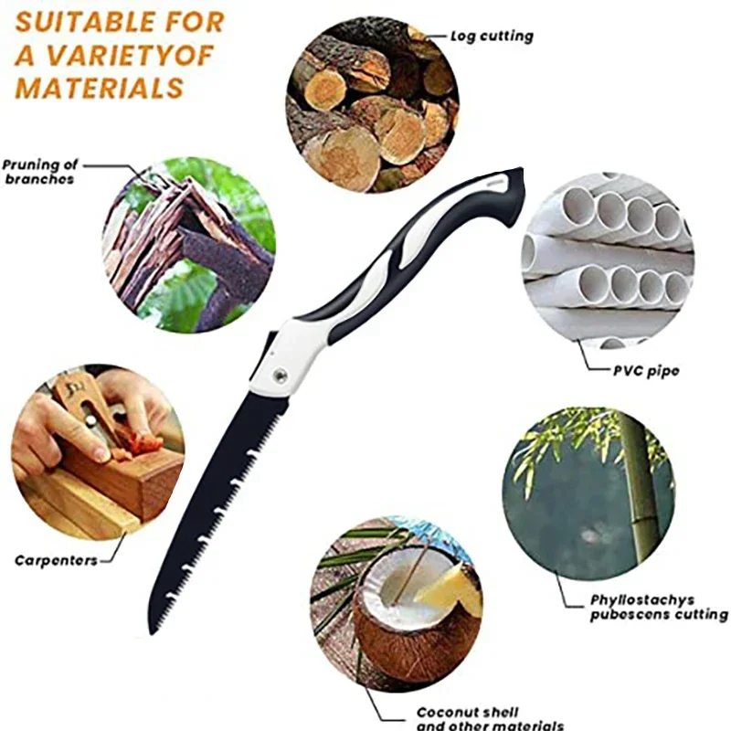 เลื่อยมือพับได้อเนกประสงค์สำหร - Pruning Saw Folding Hand Saw Tree บทวิจารณ์และราคา