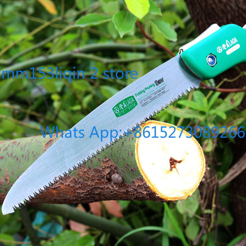 เลื่อยพกพาสำหรับตั้งแคมป์ งานไ - Pruning Saw Folding Hand Saw Tree บทวิจารณ์และราคา