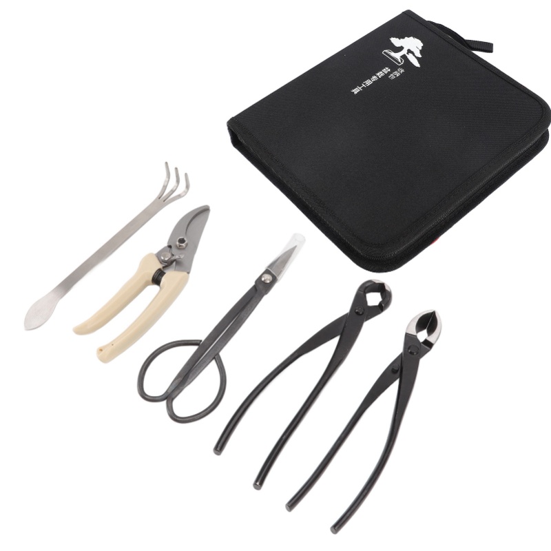 ชุดเครื่องมือบอนไซ 5 ชิ้น ทำจา - Bonsai Tool Set Stainless Carbon Steel บทวิจารณ์และราคา