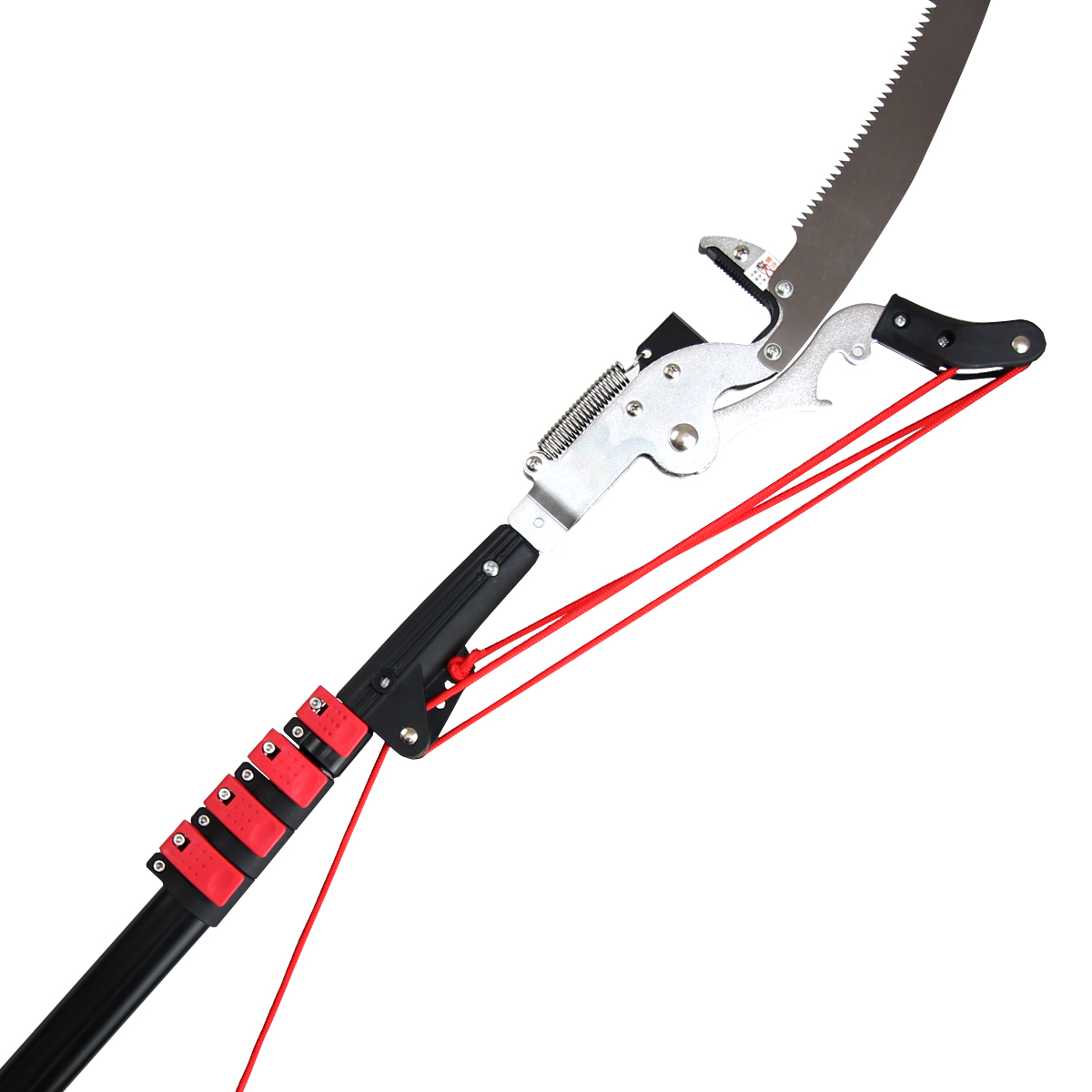 กรรไกรตัดกิ่งไม้แบบยืดหดได้ Ex - Electric Pruner With Extension Pole บทวิจารณ์และราคา