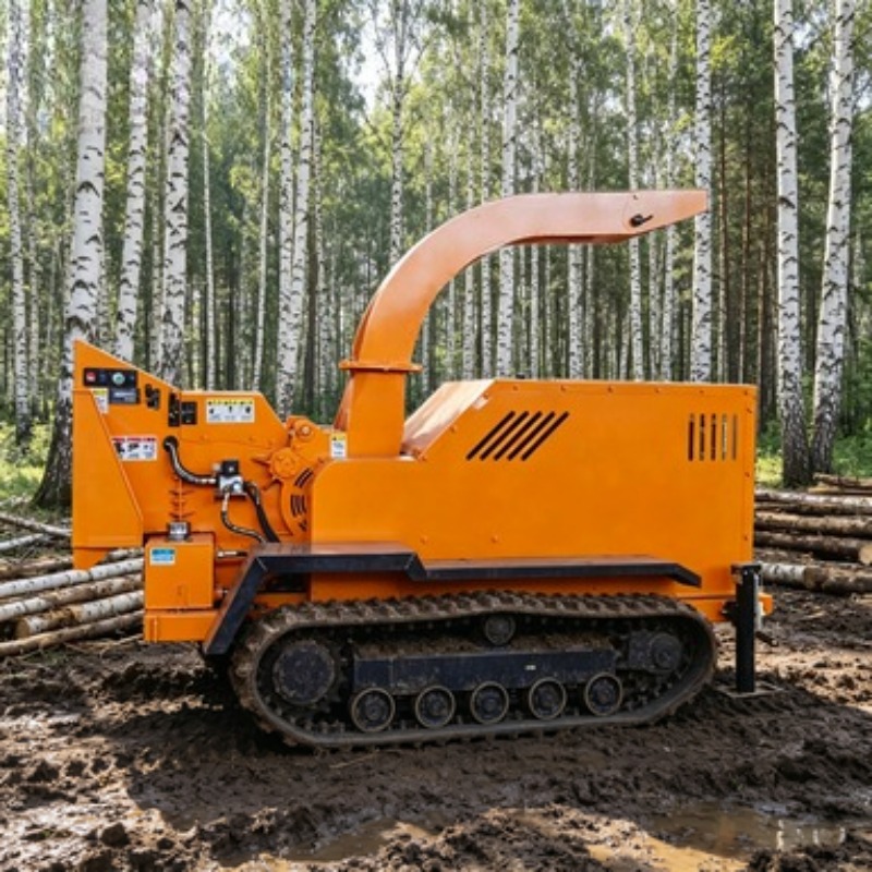 เครื่องย่อยไม้ไฟฟ้า 20 แรงม้า  - Garden Branch Shredder Wood Chipper บทวิจารณ์และราคา