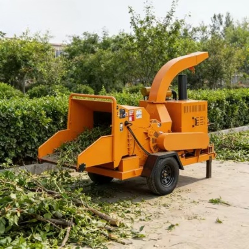 เครื่องย่อยไม้ไฟฟ้า 20 แรงม้า  - Garden Branch Shredder Wood Chipper บทวิจารณ์และราคา