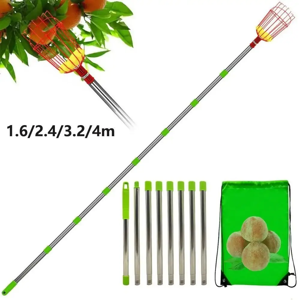 ไม้เก็บผลไม้แบบมีตะกร้า  แบบยื - Fruit Picker Basket Telescopic Pole บทวิจารณ์และราคา