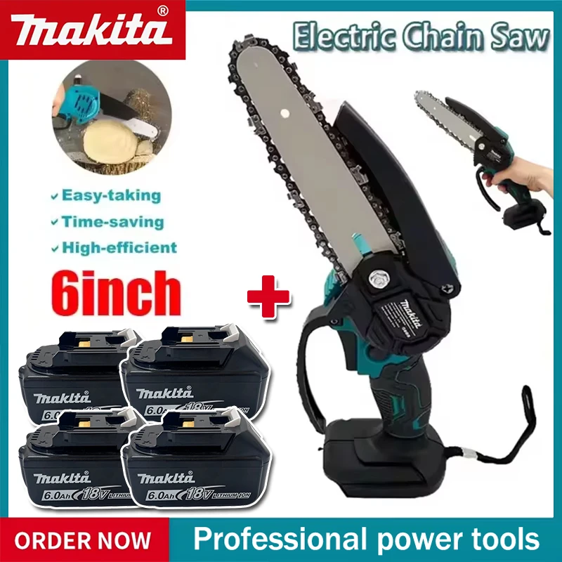 มากีต้าเลื่อยโซ่ไฟฟ้าขนาด 6 นิ - Electric Pruner With Extension Pole บทวิจารณ์และราคา
