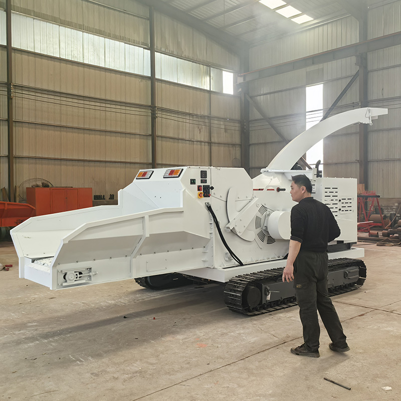 เครื่องย่อยกิ่งไม้ดีเซลแบบกำหน - Garden Branch Shredder Wood Chipper บทวิจารณ์และราคา