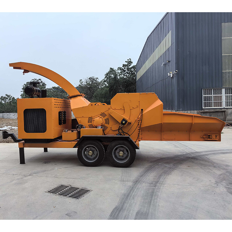เครื่องย่อยกิ่งไม้ดีเซลแบบกำหน - Garden Branch Shredder Wood Chipper บทวิจารณ์และราคา