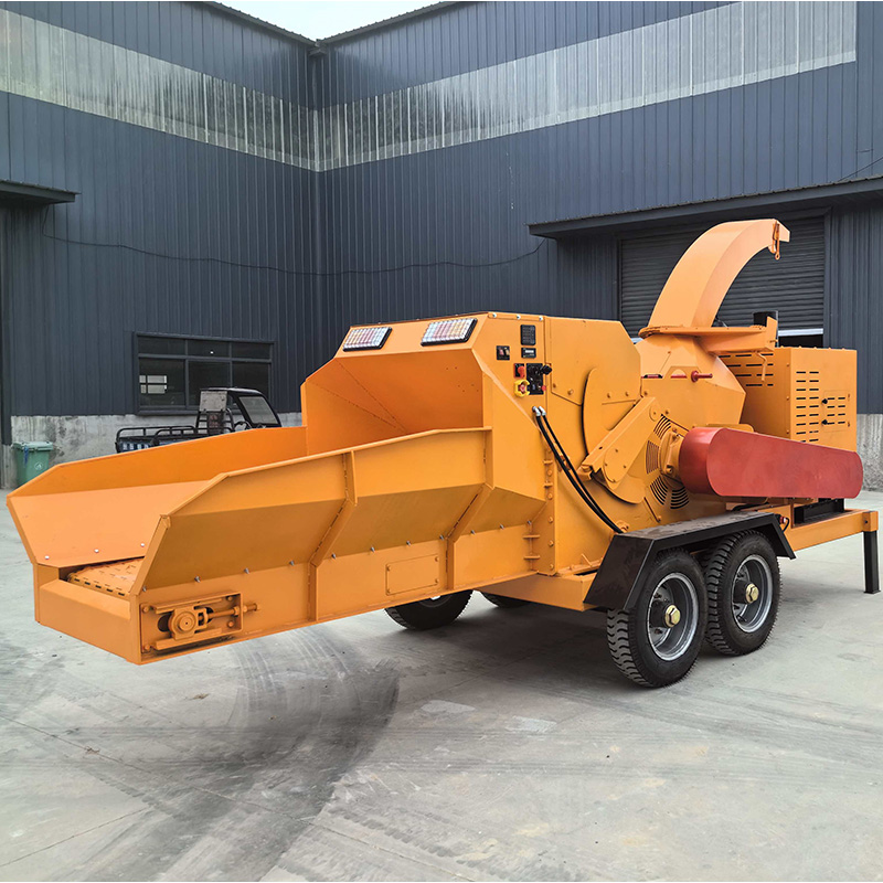 เครื่องย่อยกิ่งไม้ดีเซลแบบกำหน - Garden Branch Shredder Wood Chipper บทวิจารณ์และราคา