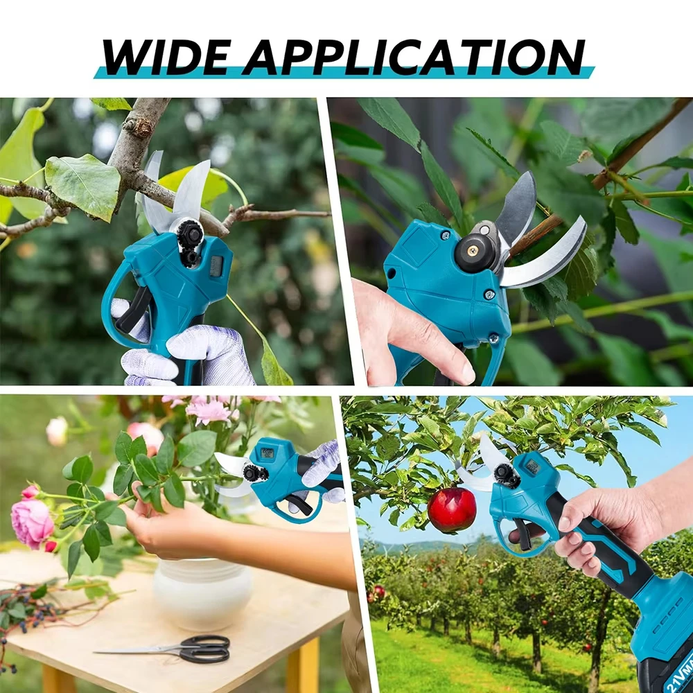 30 มม.-55 มม.SK5 ไร้สาย Pruner - Cordless Electric Pruning Shears 30Mm บทวิจารณ์และราคา