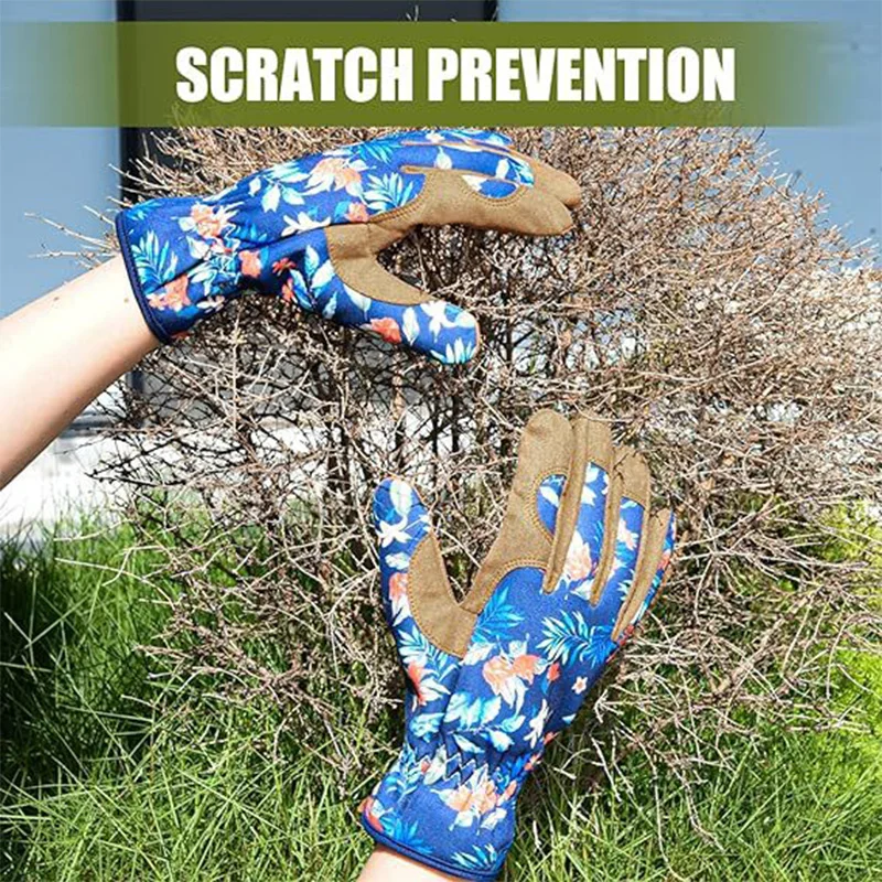 ถุงมือทําสวนสําหรับผู้หญิง Tho - Gardening Gloves Thorn Proof Leather บทวิจารณ์และราคา