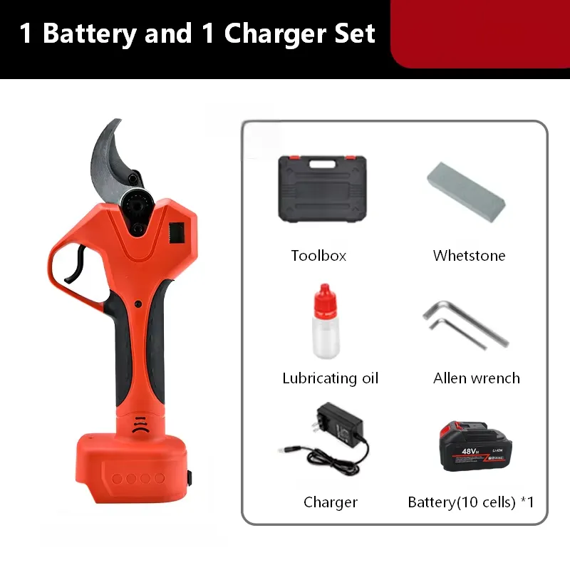 กรรไกรตัดแต่งกิ่งไฟฟ้าไร้สาย 6 - Brushless Tree Branch Cutter 40Mm บทวิจารณ์และราคา