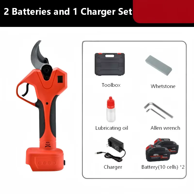 กรรไกรตัดแต่งกิ่งไฟฟ้าไร้สาย 6 - Brushless Tree Branch Cutter 40Mm บทวิจารณ์และราคา