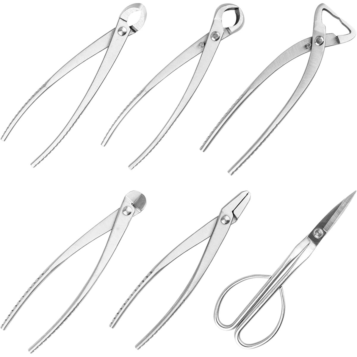 A01F-6 ชุดเครื่องมือตัดแต่งบอน - Bonsai Tool Set Stainless Carbon Steel บทวิจารณ์และราคา