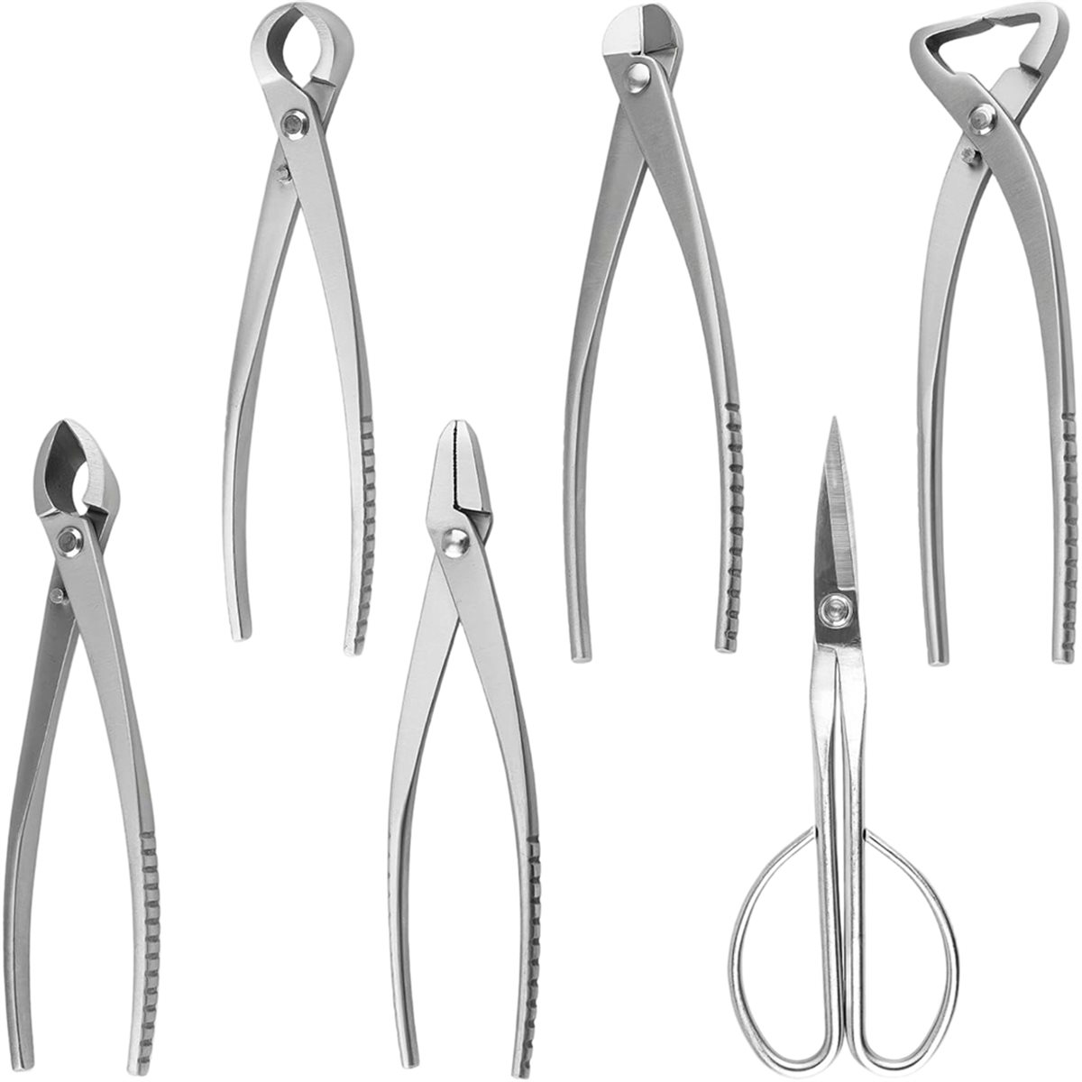 A01F-6 ชุดเครื่องมือตัดแต่งบอน - Bonsai Tool Set Stainless Carbon Steel บทวิจารณ์และราคา