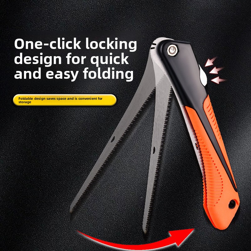 เลื่อยมือพับได้ แข็งแรง ทนทาน  - Pruning Saw Folding Hand Saw Tree บทวิจารณ์และราคา