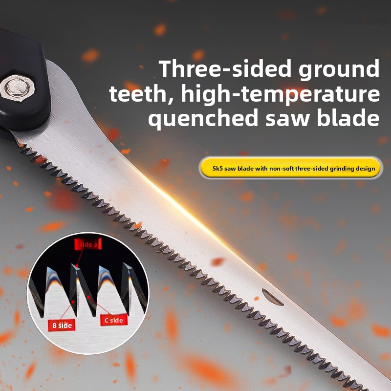 เลื่อยมือพับได้ แข็งแรง ทนทาน  - Pruning Saw Folding Hand Saw Tree บทวิจารณ์และราคา