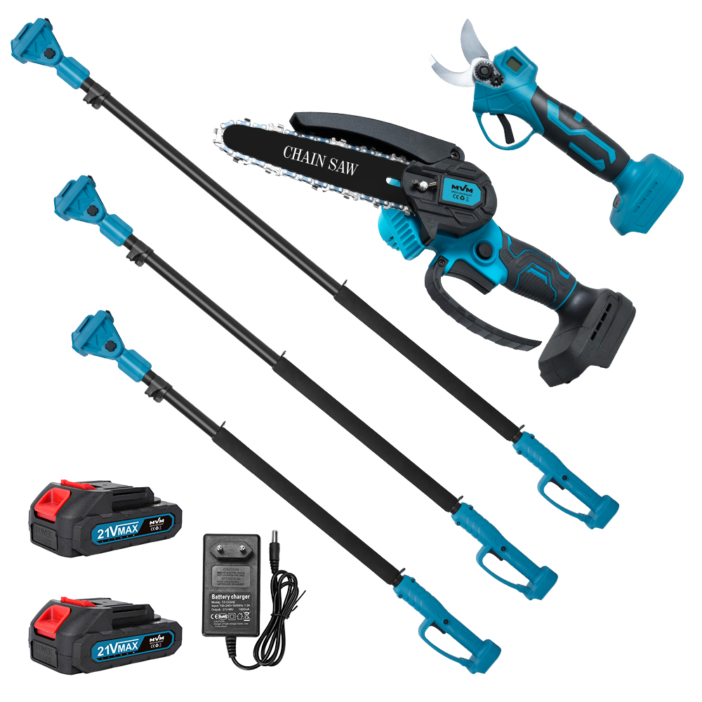 ชุดเครื่องตัดแต่งกิ่งไฟฟ้า 3 i - Electric Pruner With Extension Pole บทวิจารณ์และราคา