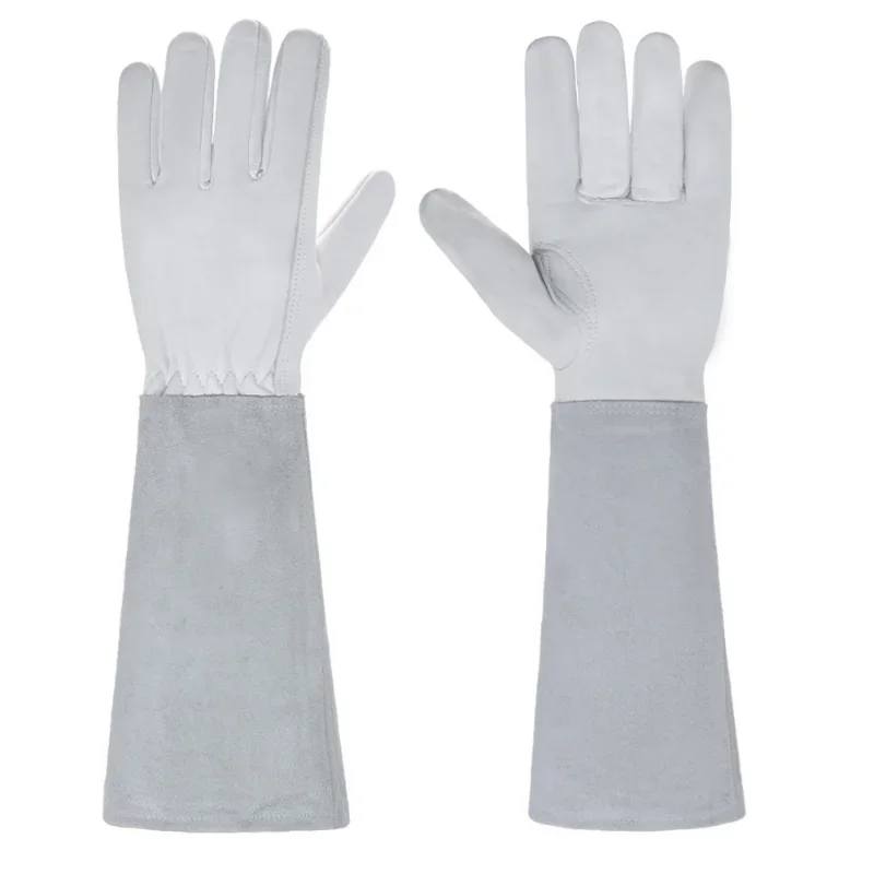 ถุงมือหนังสำหรับตัดแต่งกุหลาบแ - Gardening Gloves Thorn Proof Leather บทวิจารณ์และราคา