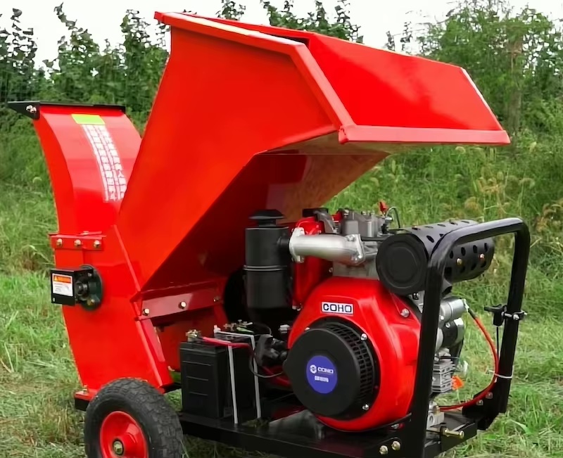 เครื่องบดใบไม้/เครื่องบดกิ่งไม - Garden Branch Shredder Wood Chipper บทวิจารณ์และราคา