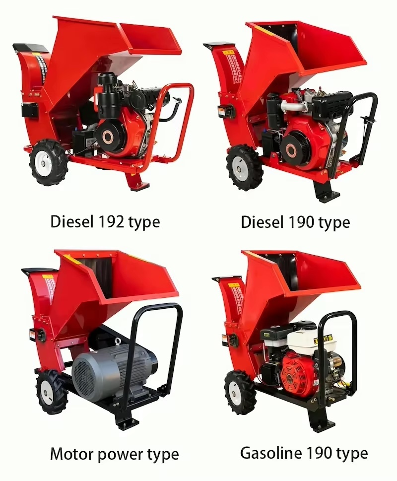 เครื่องบดใบไม้/เครื่องบดกิ่งไม - Garden Branch Shredder Wood Chipper บทวิจารณ์และราคา