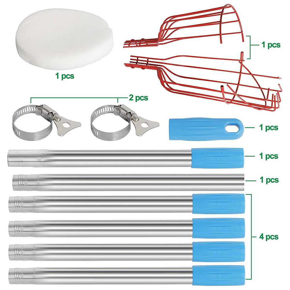 ไม้เก็บผลไม้แบบยืดหดได้พร้อมตะ - Fruit Picker Basket Telescopic Pole บทวิจารณ์และราคา