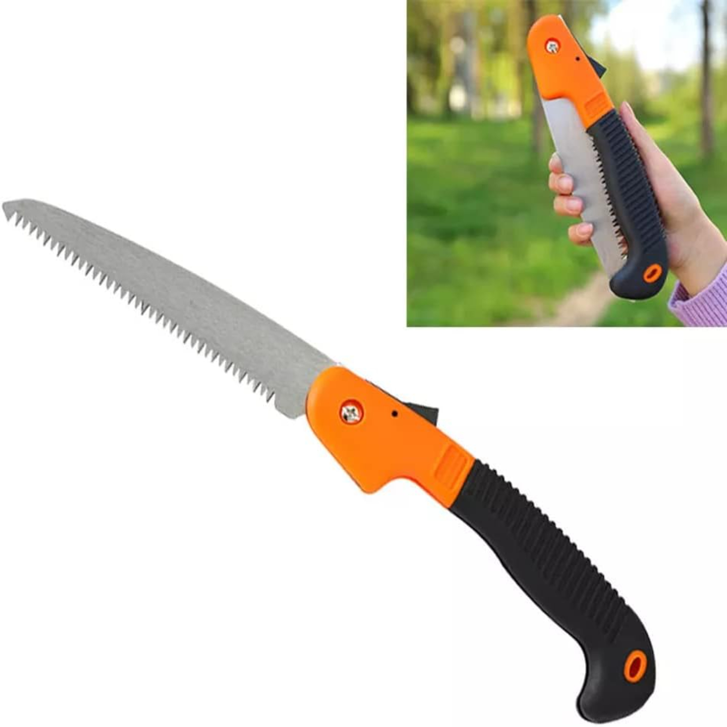 ®   พับ Pruner เหล็ก Garden Ha - Pruning Saw Folding Hand Saw Tree บทวิจารณ์และราคา