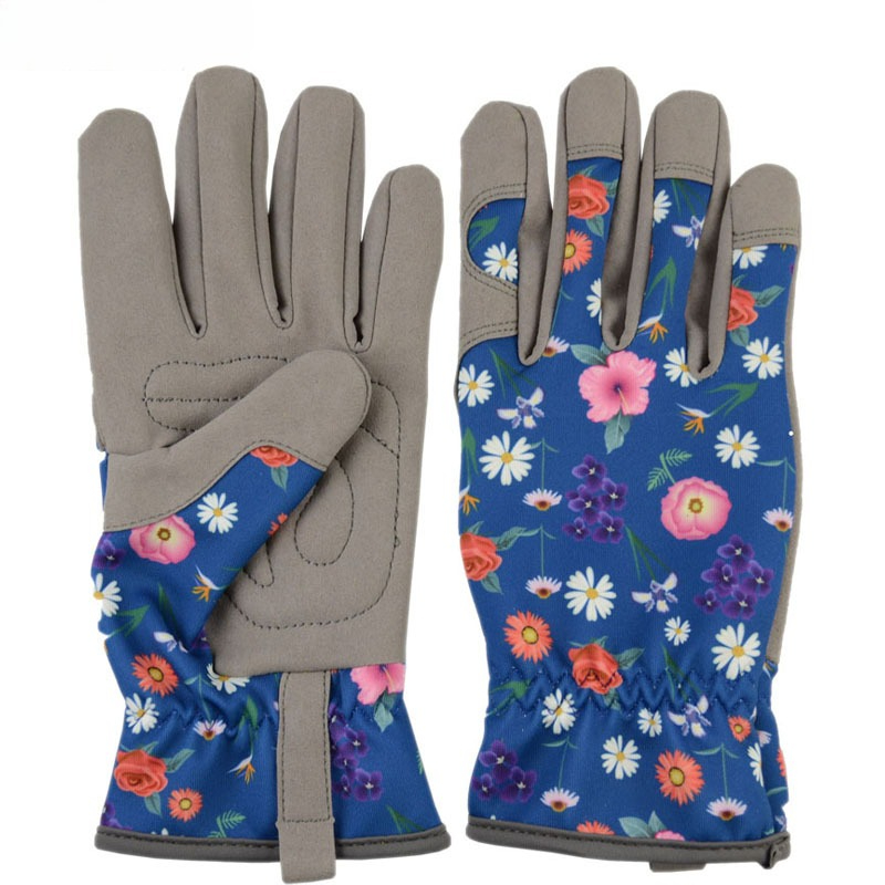 ถุงมือทำสวนสำหรับผู้หญิง จับกร - Gardening Gloves Thorn Proof Leather บทวิจารณ์และราคา