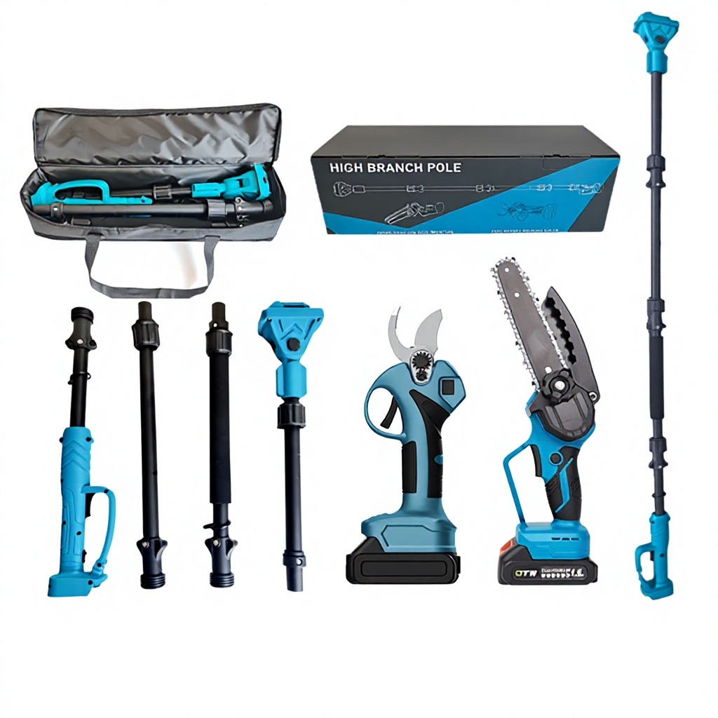 เลื่อยตัดกิ่งไร้สาย 20V ลิเธีย - Electric Pruner With Extension Pole บทวิจารณ์และราคา