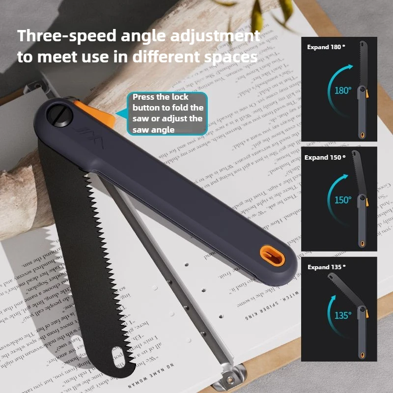 JIMIHOME เลื่อยตัดแต่งกิ่ง เลื - Pruning Saw Folding Hand Saw Tree บทวิจารณ์และราคา