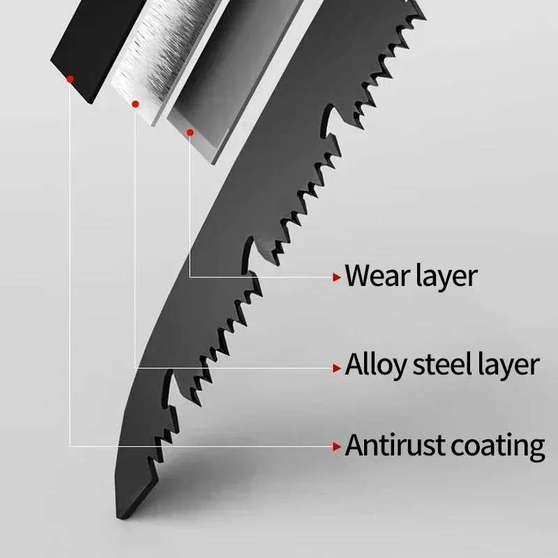 ใหม่พับมือเลื่อยมัลติฟังก์ชั่ก - Pruning Saw Folding Hand Saw Tree บทวิจารณ์และราคา